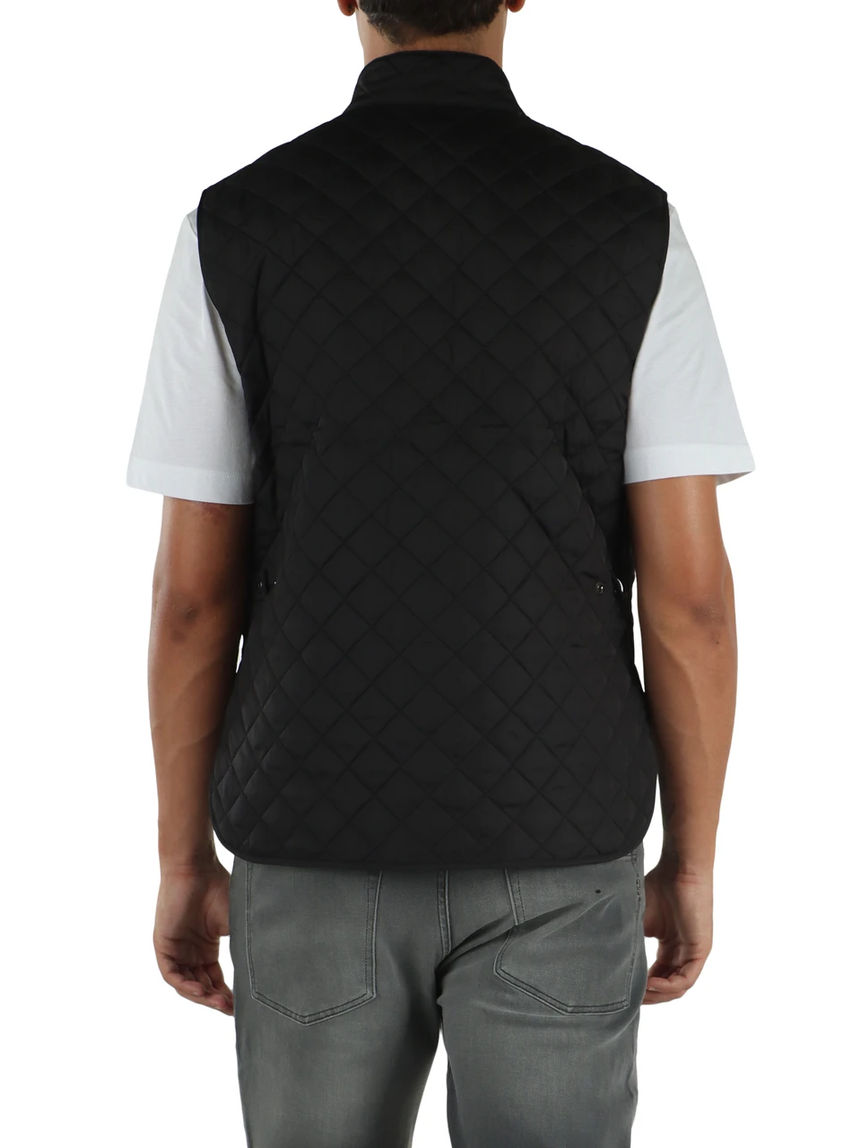 NERO | Gilet ICON con trapuntatura a rombi