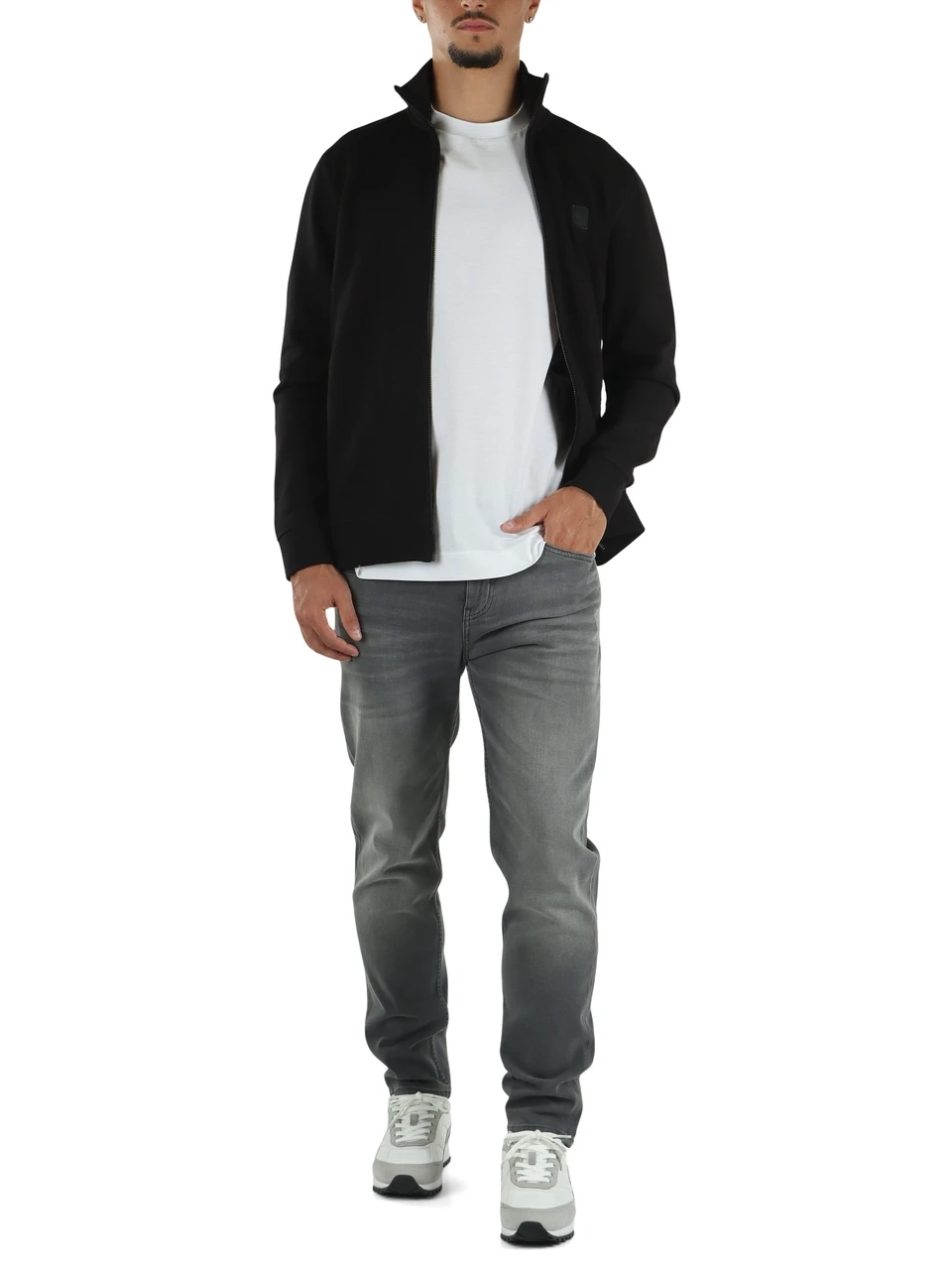 GRIGIO | Pantalone jeans cinque tasche RE.MAINE Regular fit