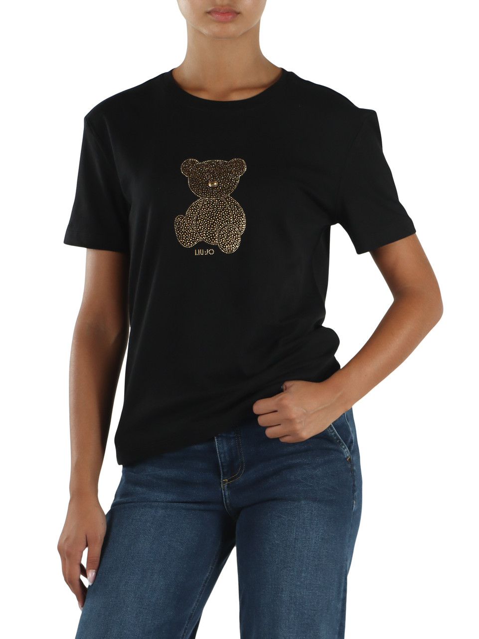 NERO | T-shirt in cotone slim fit