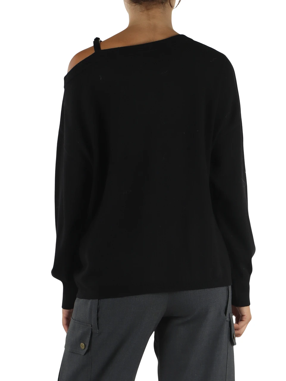 NERO | Maglia in misto viscosa, lana e cashmere