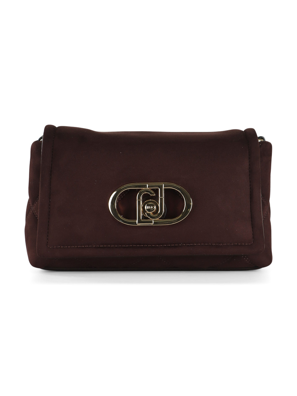 MARRONE | Borsa in ecosuede LAPUFFY Medium