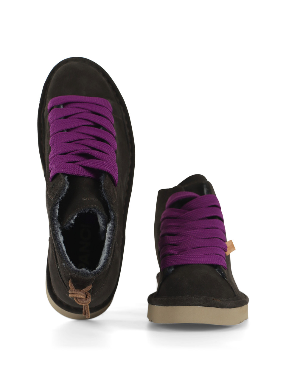 MARRONE | Scarponcini in suede P001 ICON