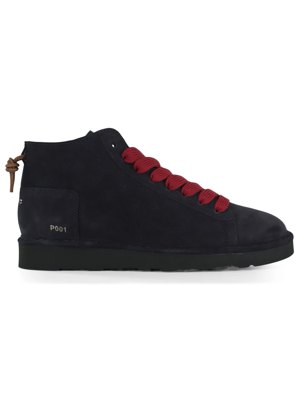 BLU SCURO | Scarponcini in suede P001 ICON