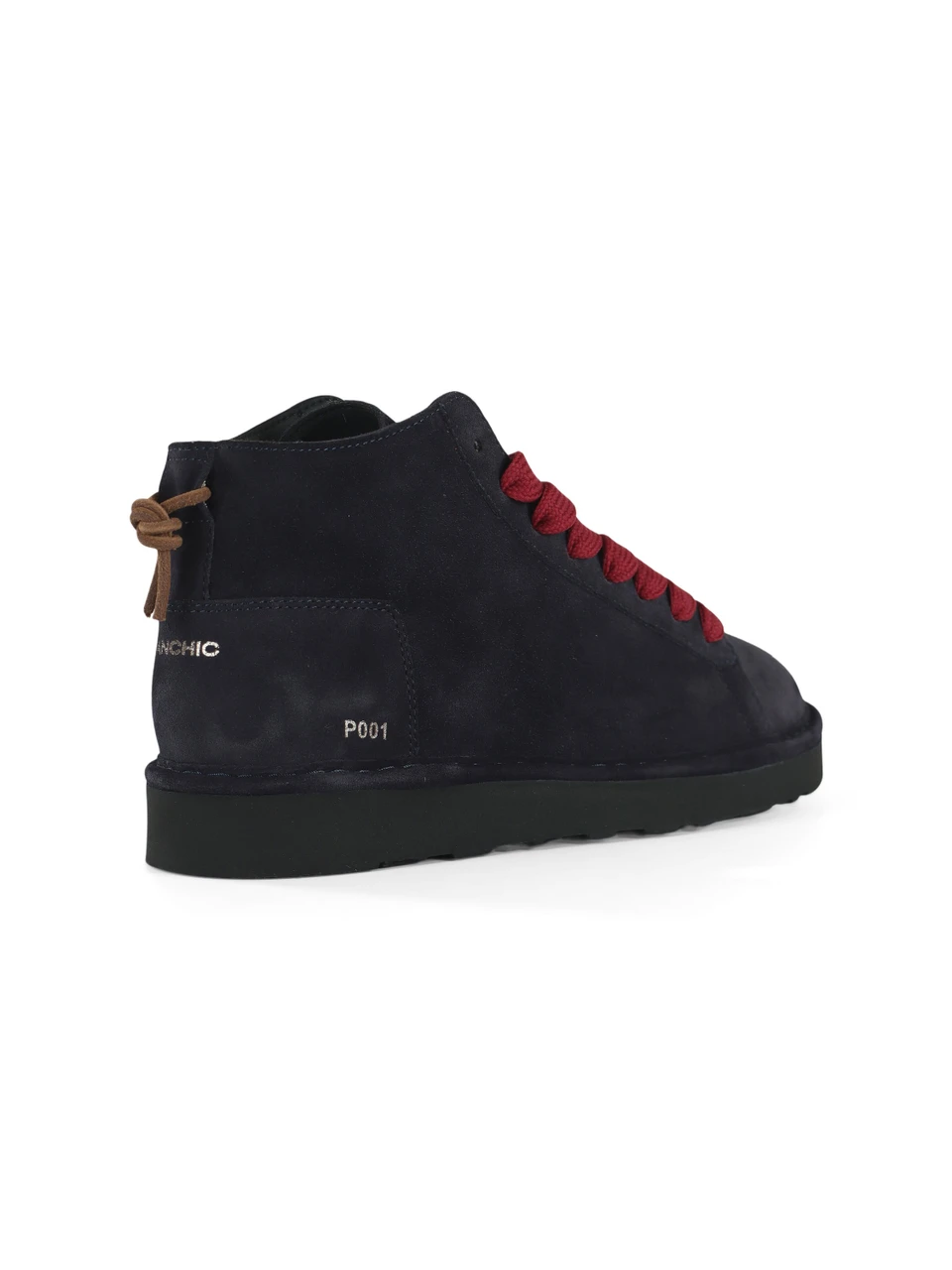 BLU SCURO | Scarponcini in suede P001 ICON