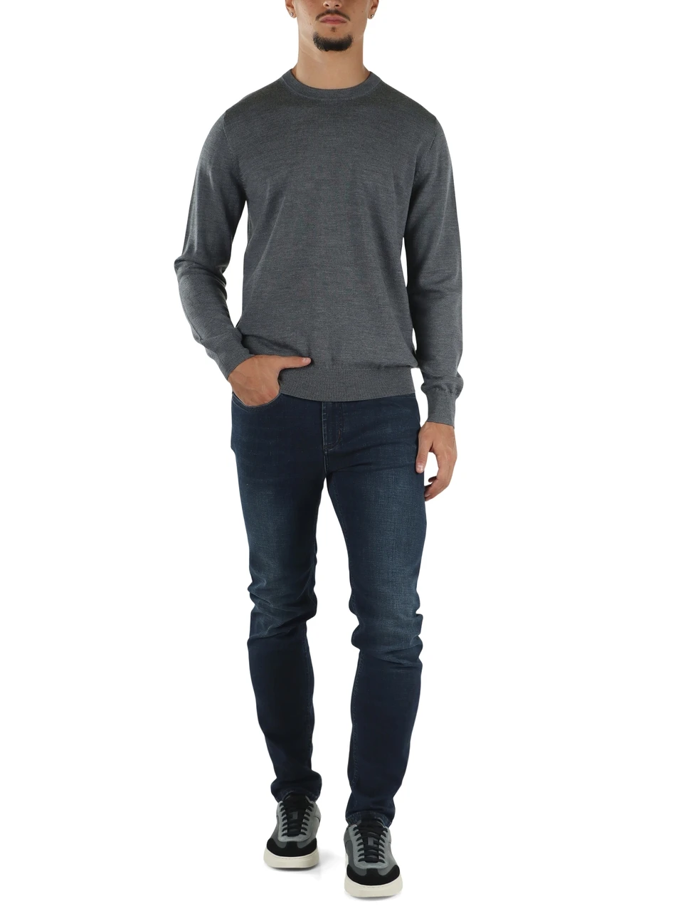 BLU | Pantalone jeans cinque tasche JORDAN slim fit