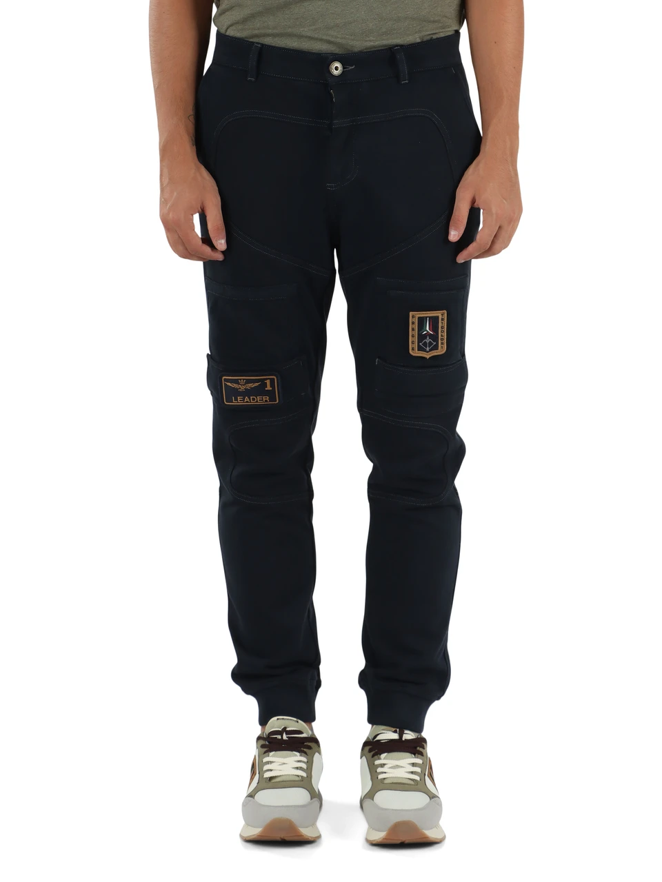 BLU SCURO | Pantalone Anti-G in jersey di cotone