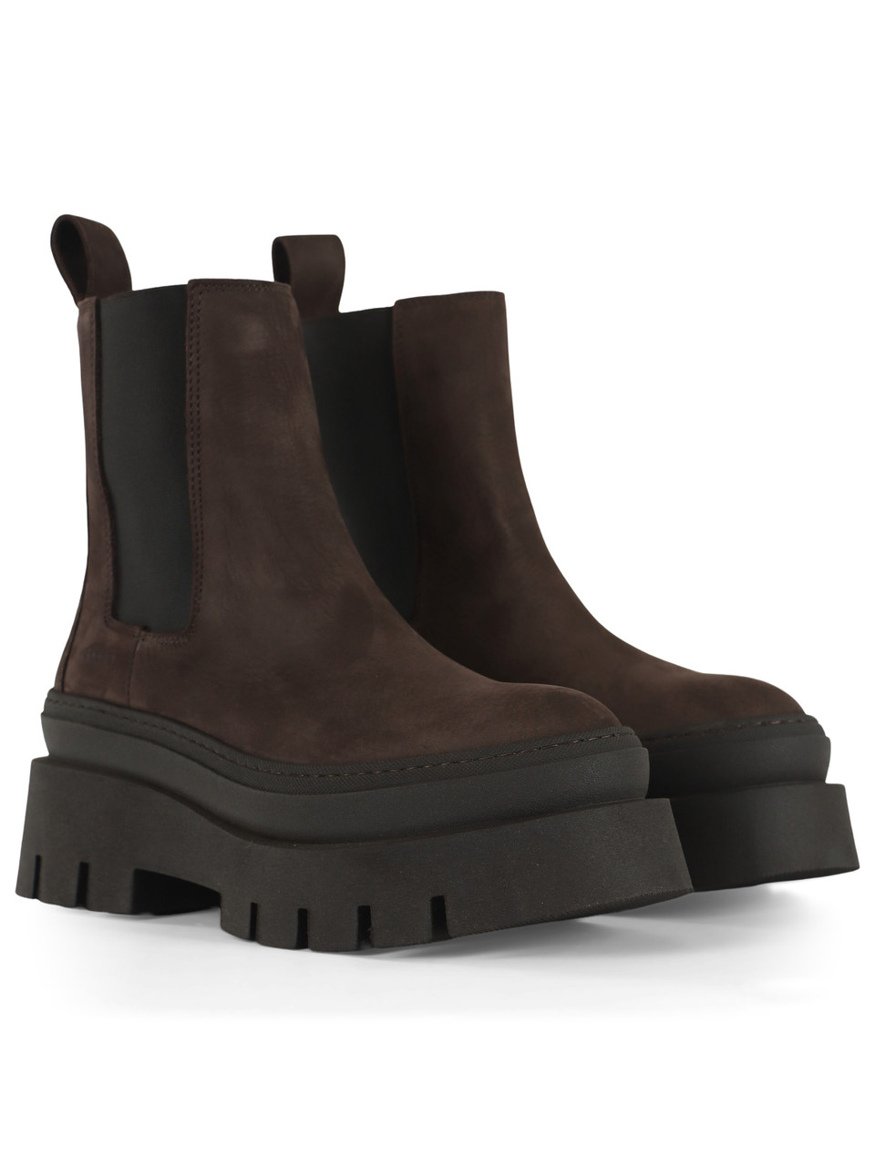 MARRONE | Stivaletti Chelsea in pelle nabuk CPH686