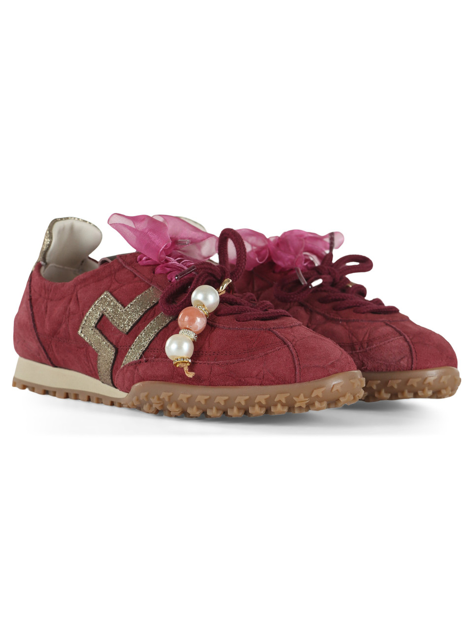 BORDEAUX | Sneakers in suede CIELOX12