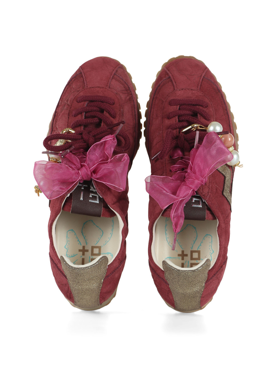 BORDEAUX | Sneakers in suede CIELOX12