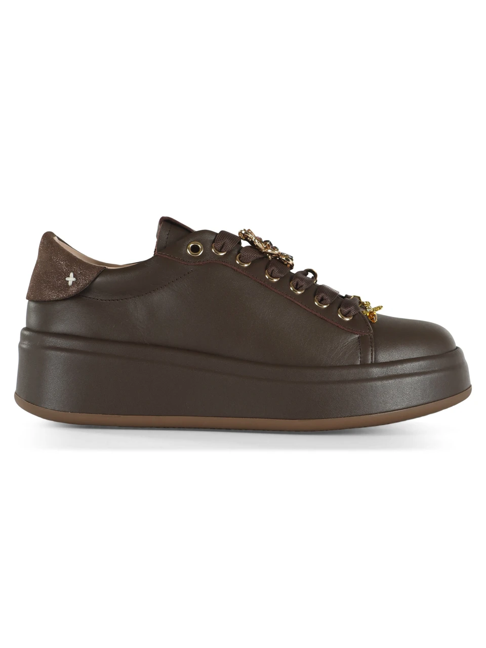 MARRONE | Sneakers in pelle OLIVA120