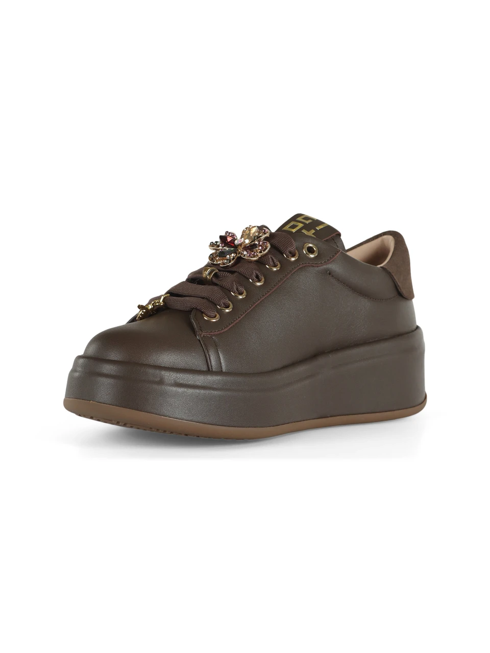 MARRONE | Sneakers in pelle OLIVA120