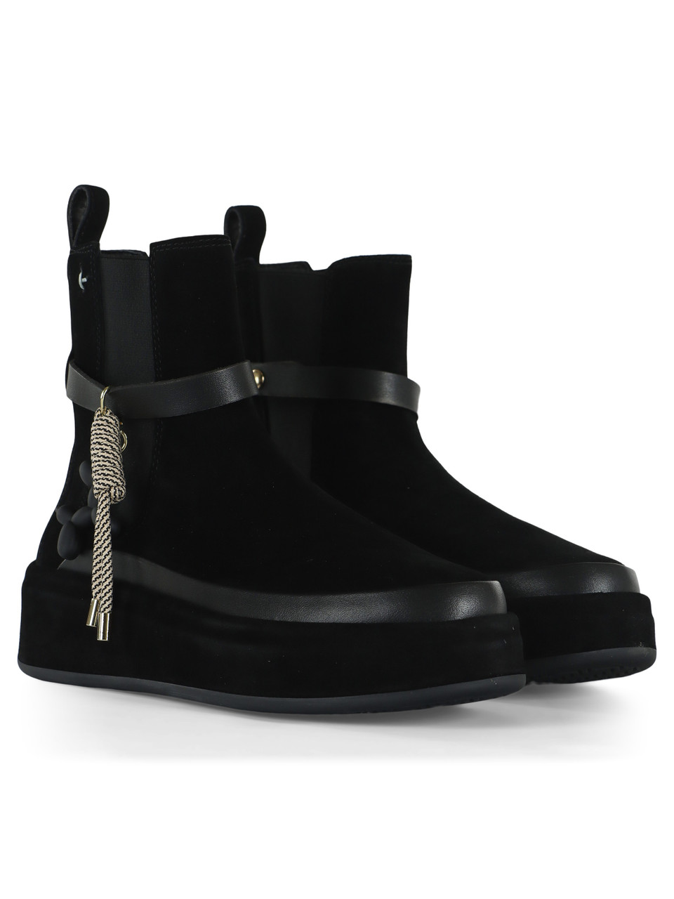 NERO | Stivaletti in suede ROSITA03