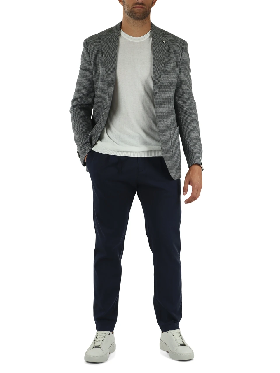 GRIGIO | Giacca in cotone JACK regular fit