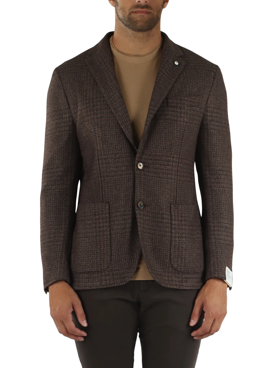 MARRONE | Giacca in misto lana vergine JACK regular fit