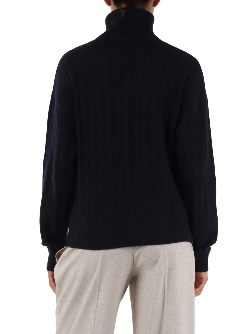 VIOLA | Maglia collo alto in cashmere