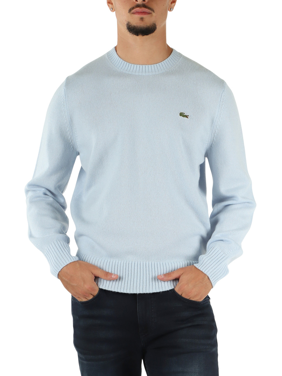 CELESTE | Maglia girocollo in lana Classic Fit