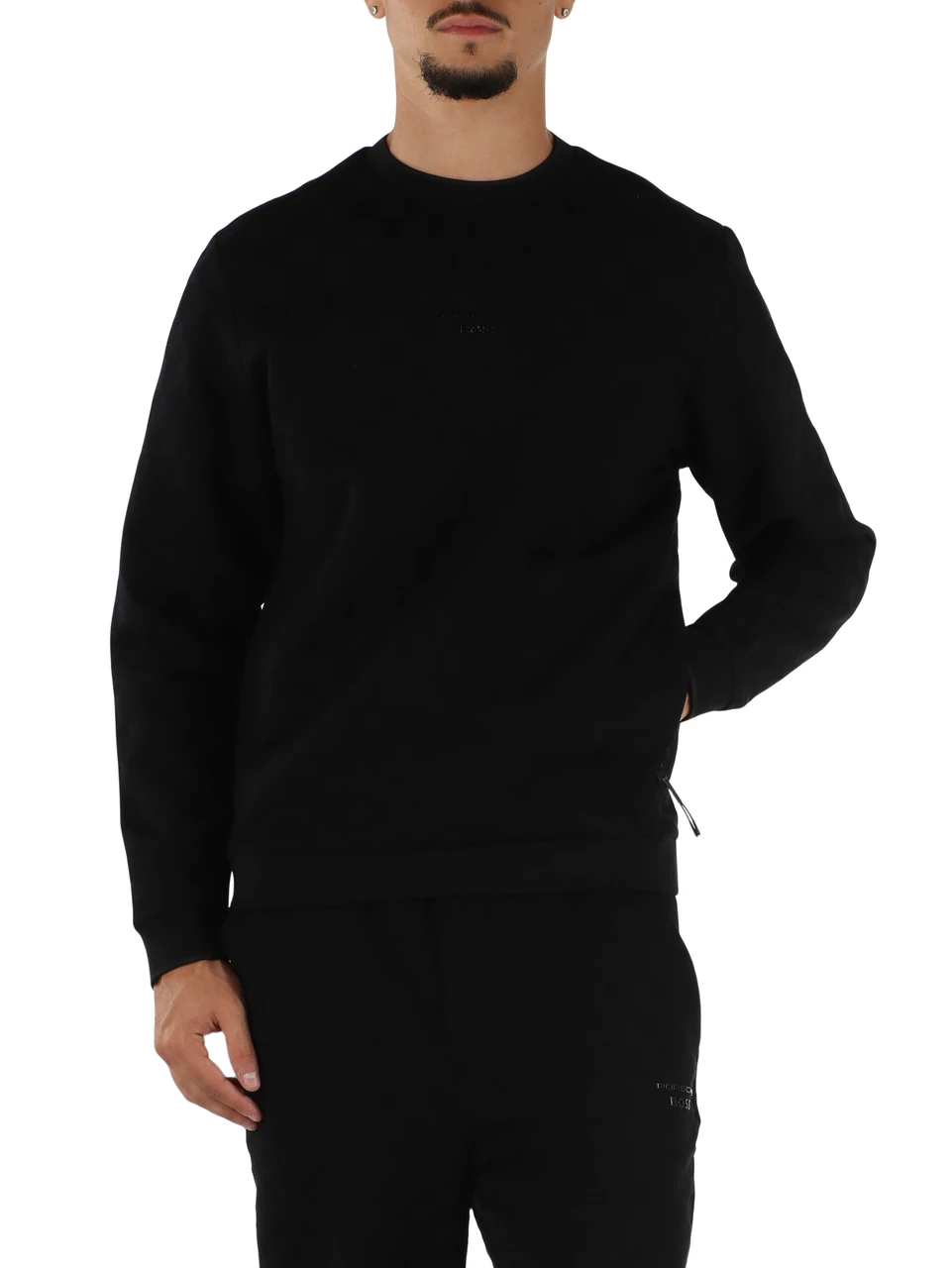 NERO | PORSCHE X BOSS: Felpa HeiQ Mint Active Freshness