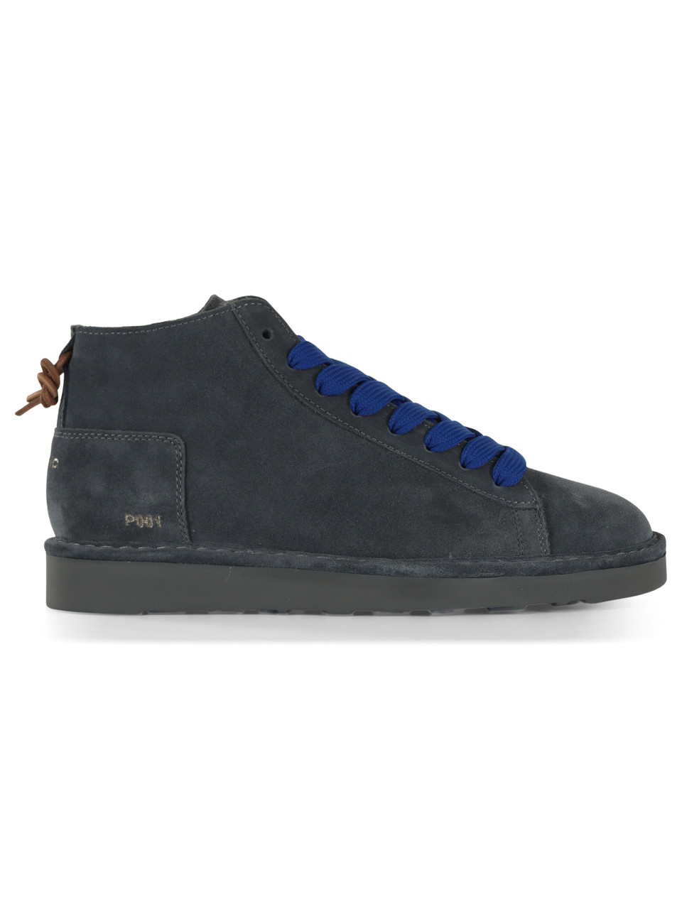 GRIGIO SCURO | Scarponcini in suede P001 ICON