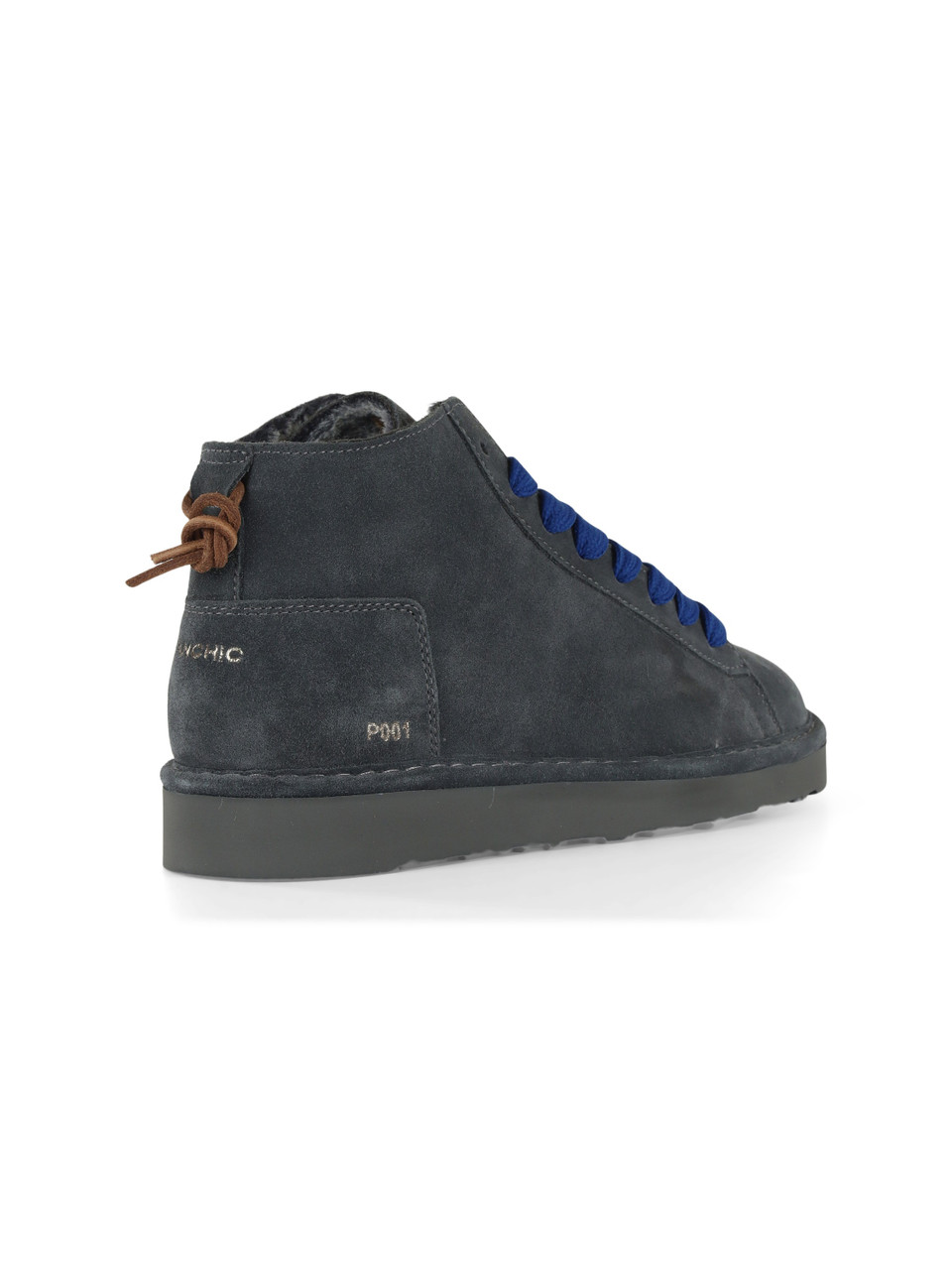 GRIGIO SCURO | Scarponcini in suede P001 ICON