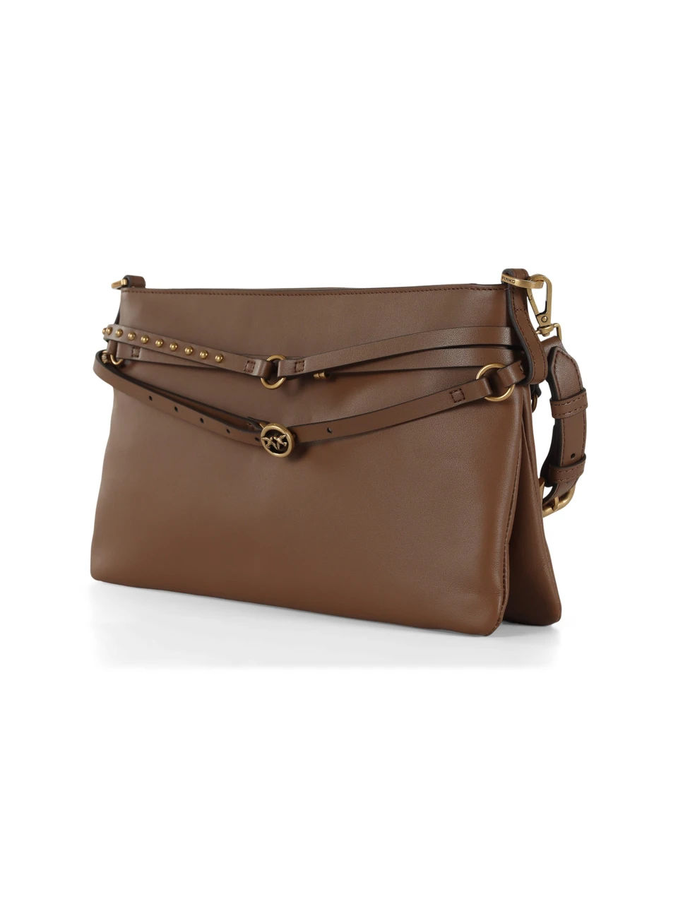 HELLBRAUN | Schultertasche aus Leder BELT BAG CLASSIC