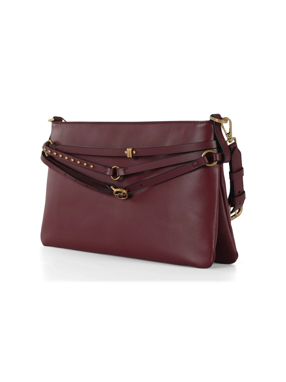 BORDEAUX | Borsa a spalla in pelle BELT BAG CLASSIC