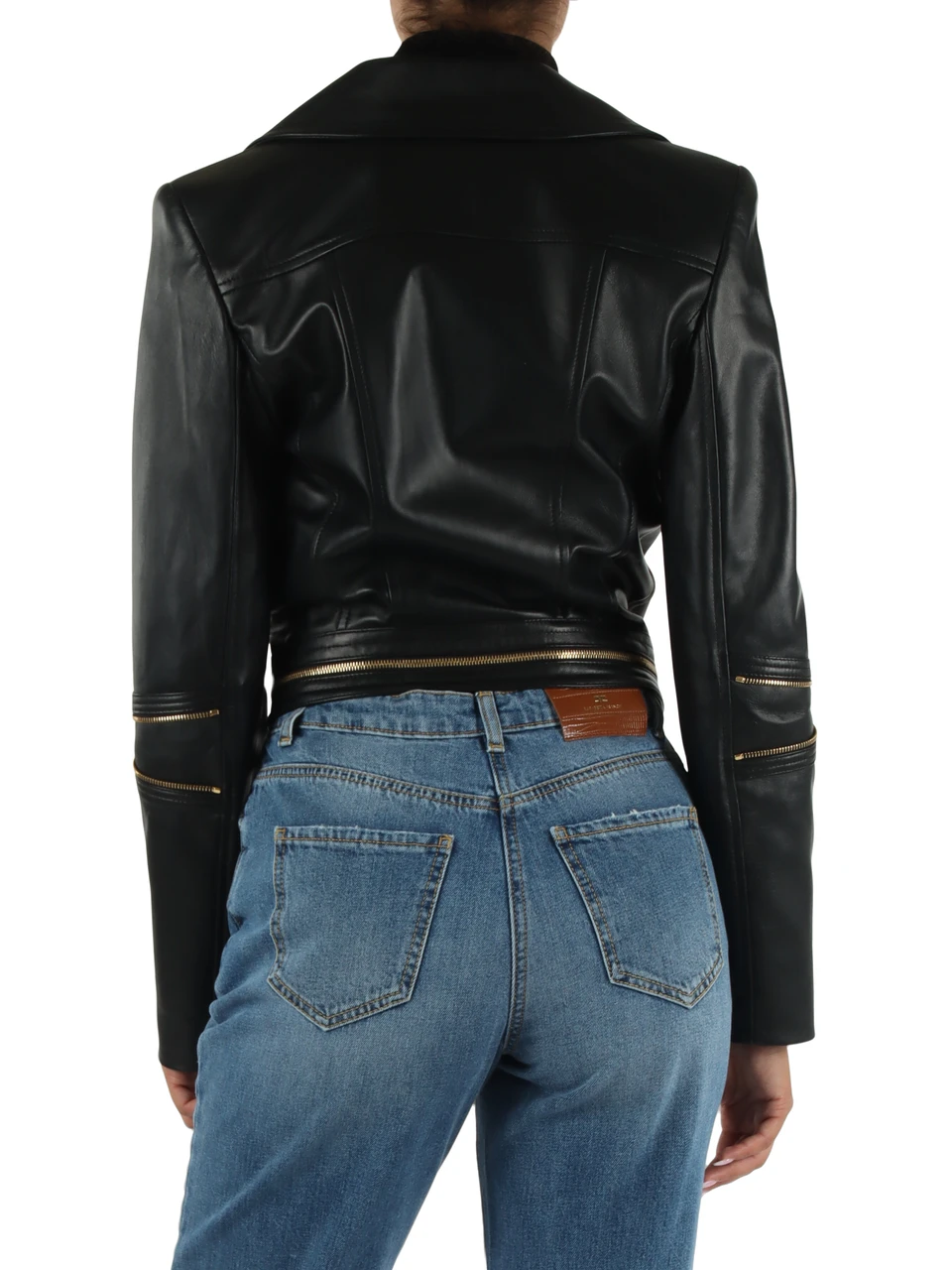 NERO | Giacca biker in pelle