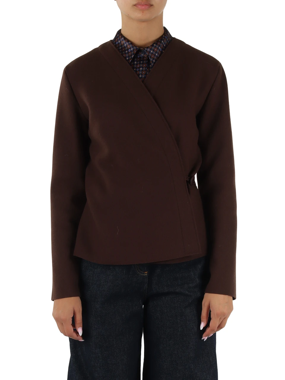 BRAUN | Zweireihige Jacke aus Schurwollmischung