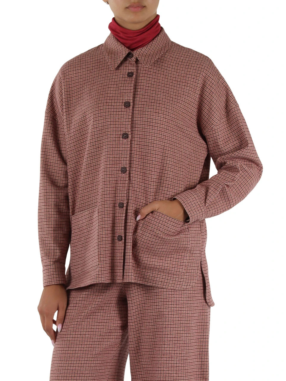 ROSA | Overshirt in misto cotone