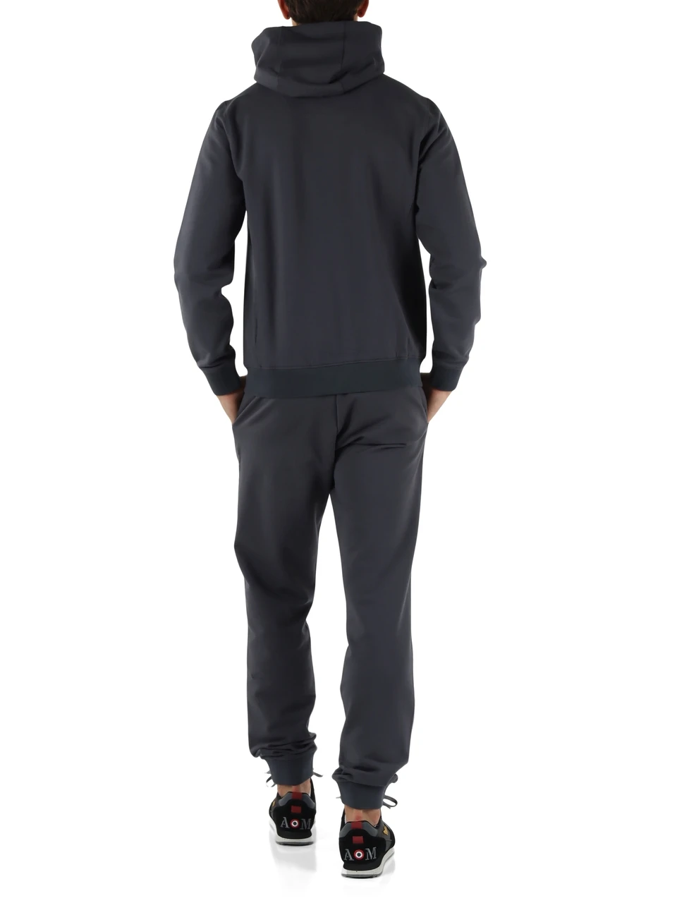 GRIGIO | Tuta sportiva in cotone stretch