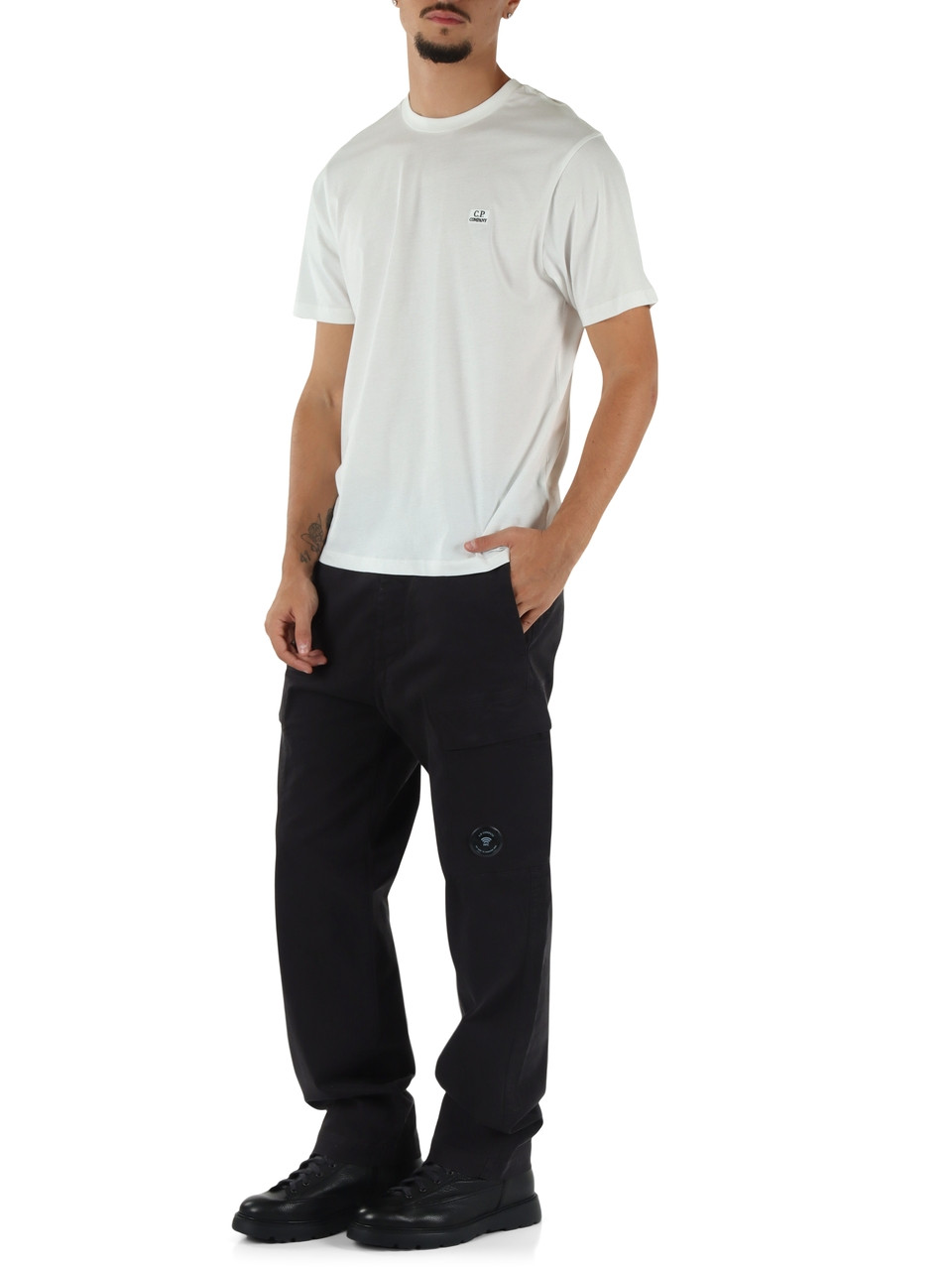 BIANCO | T-shirt regular fit in cotone 30/1