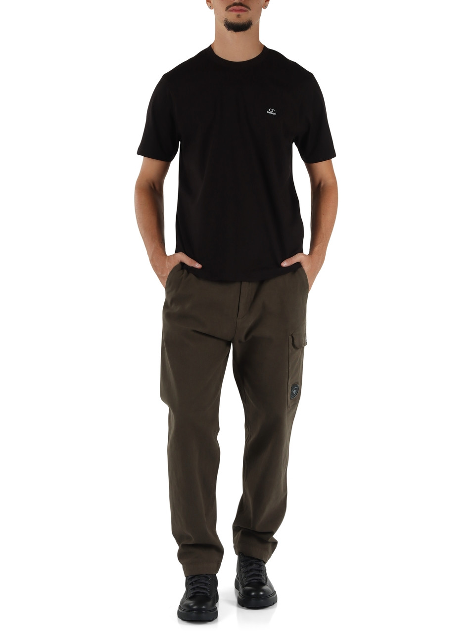 NERO | T-shirt regular fit in cotone 30/1