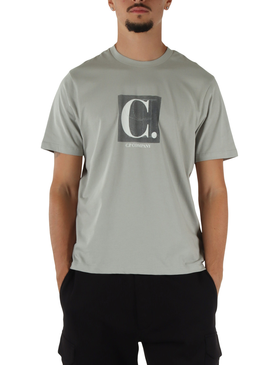 GRIGIO | T-shirt regular fit in cotone 30/1
