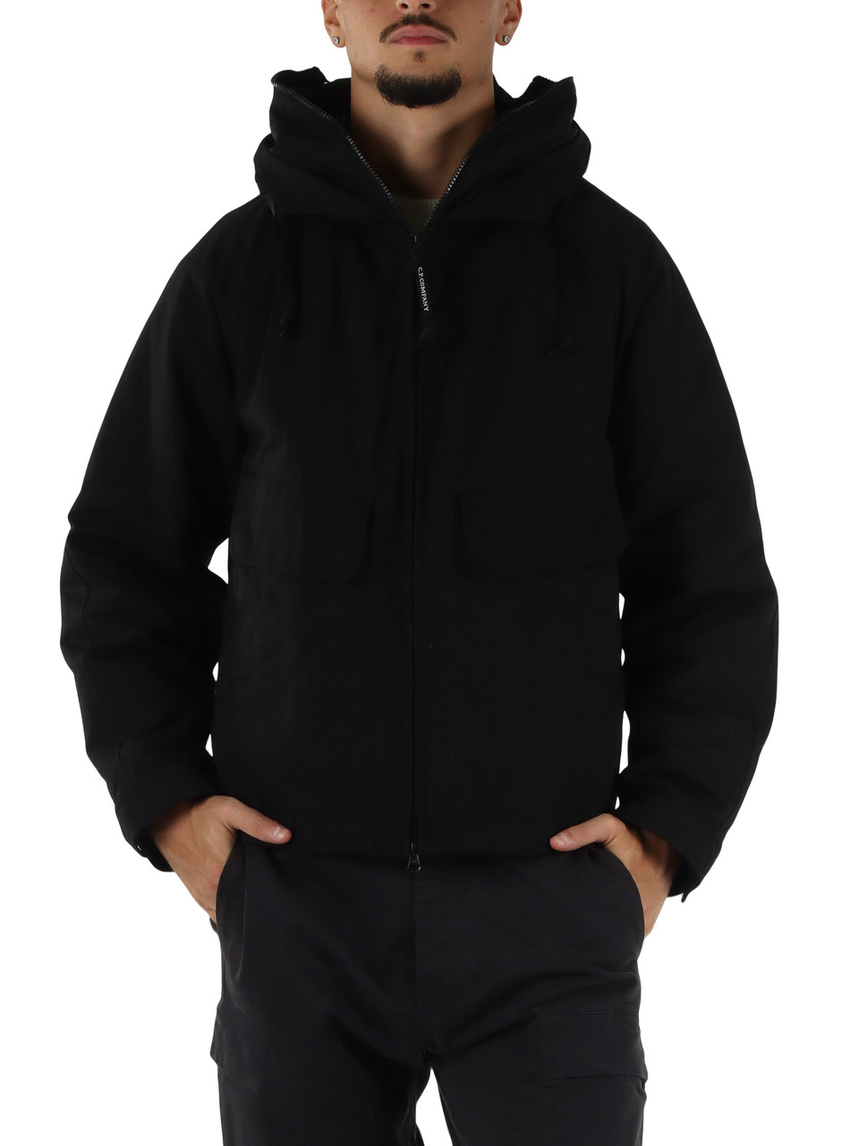NERO | Giacca Explorer regular fit con imbottitura in piuma