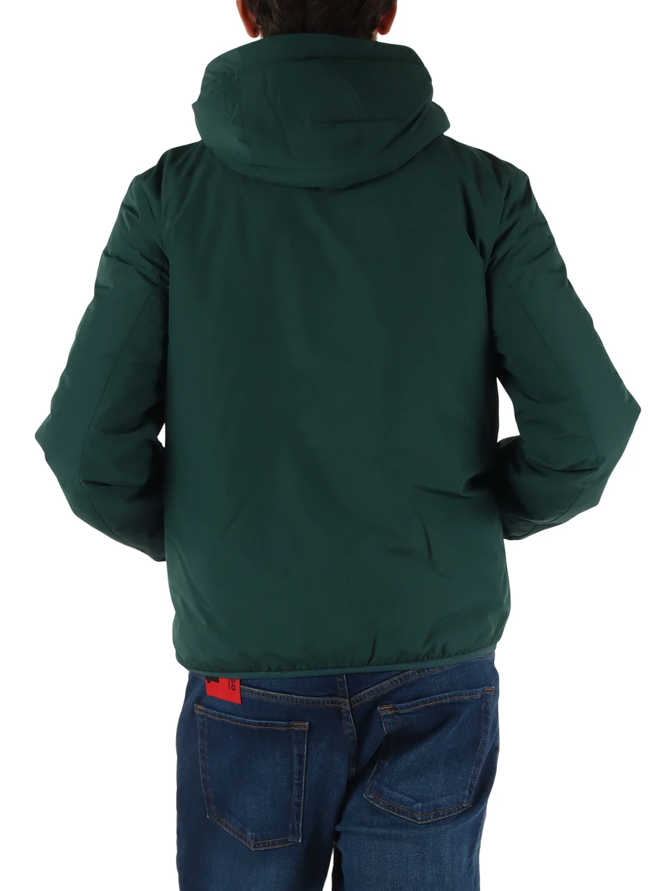 VERDE | Giubbino con cappuccio PETER