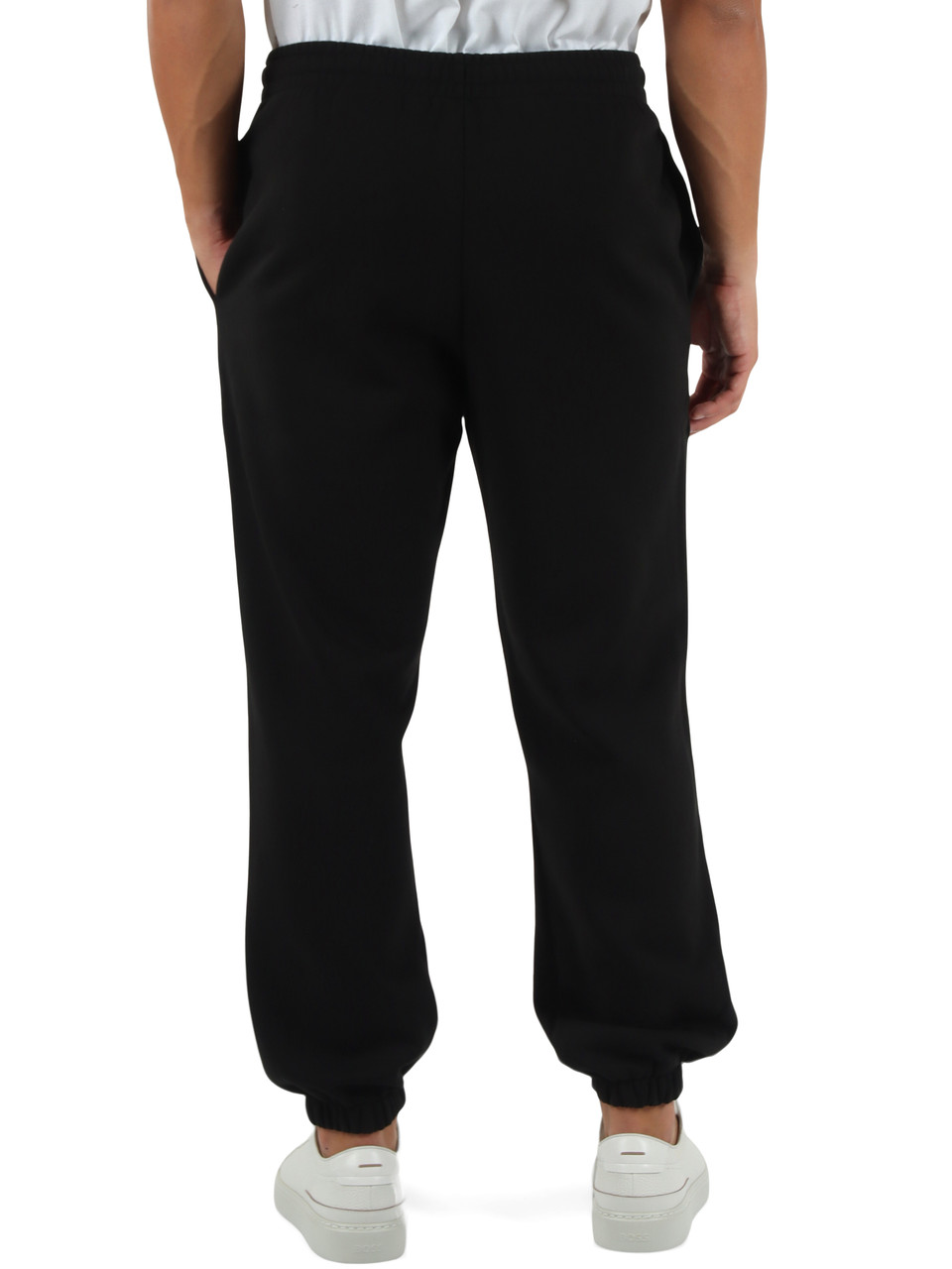 NERO | Pantalone sportivo felpato regular fit