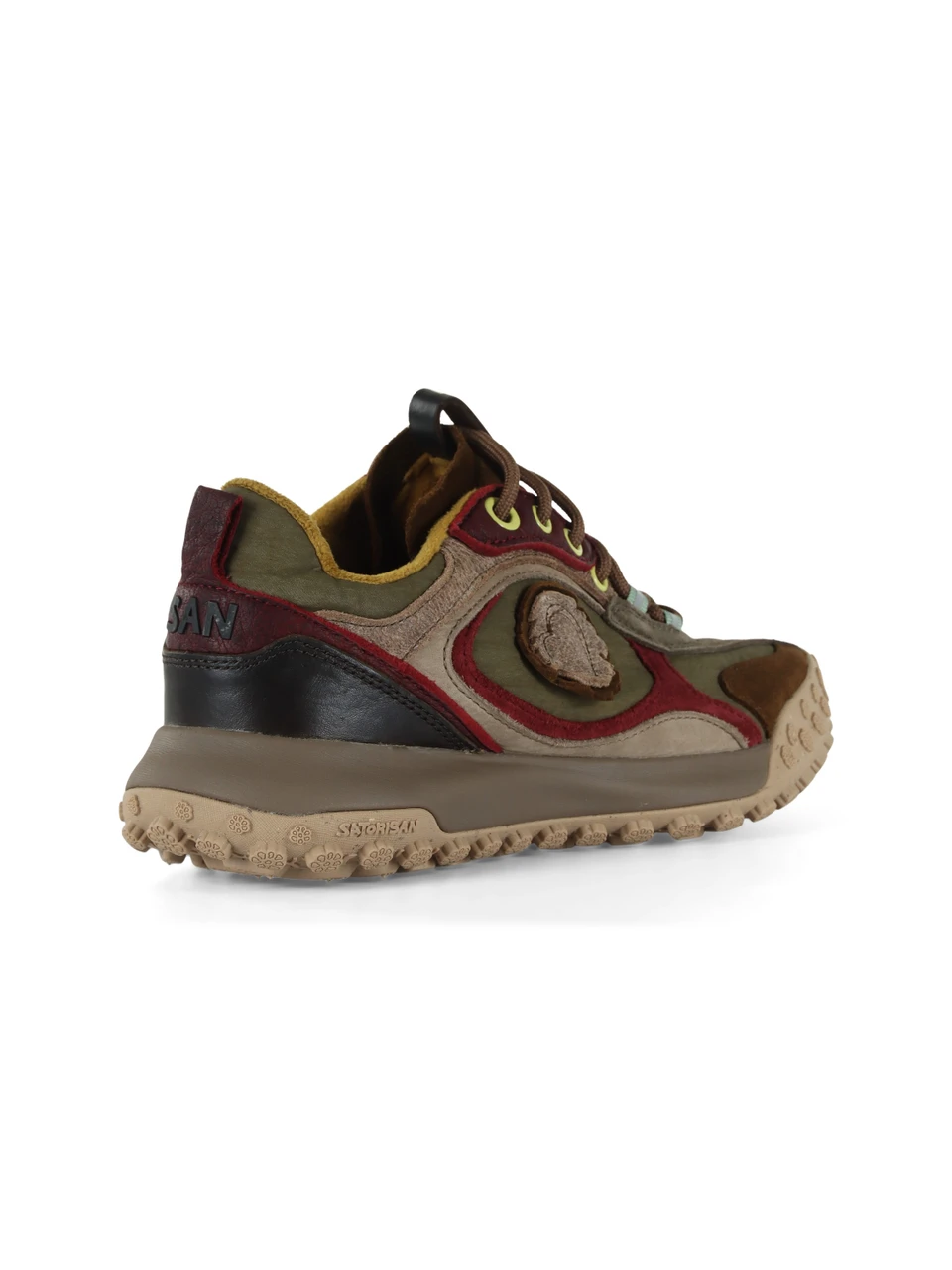 KAKI | Sneakers JACUBE ORIGIN in tessuto e pelle
