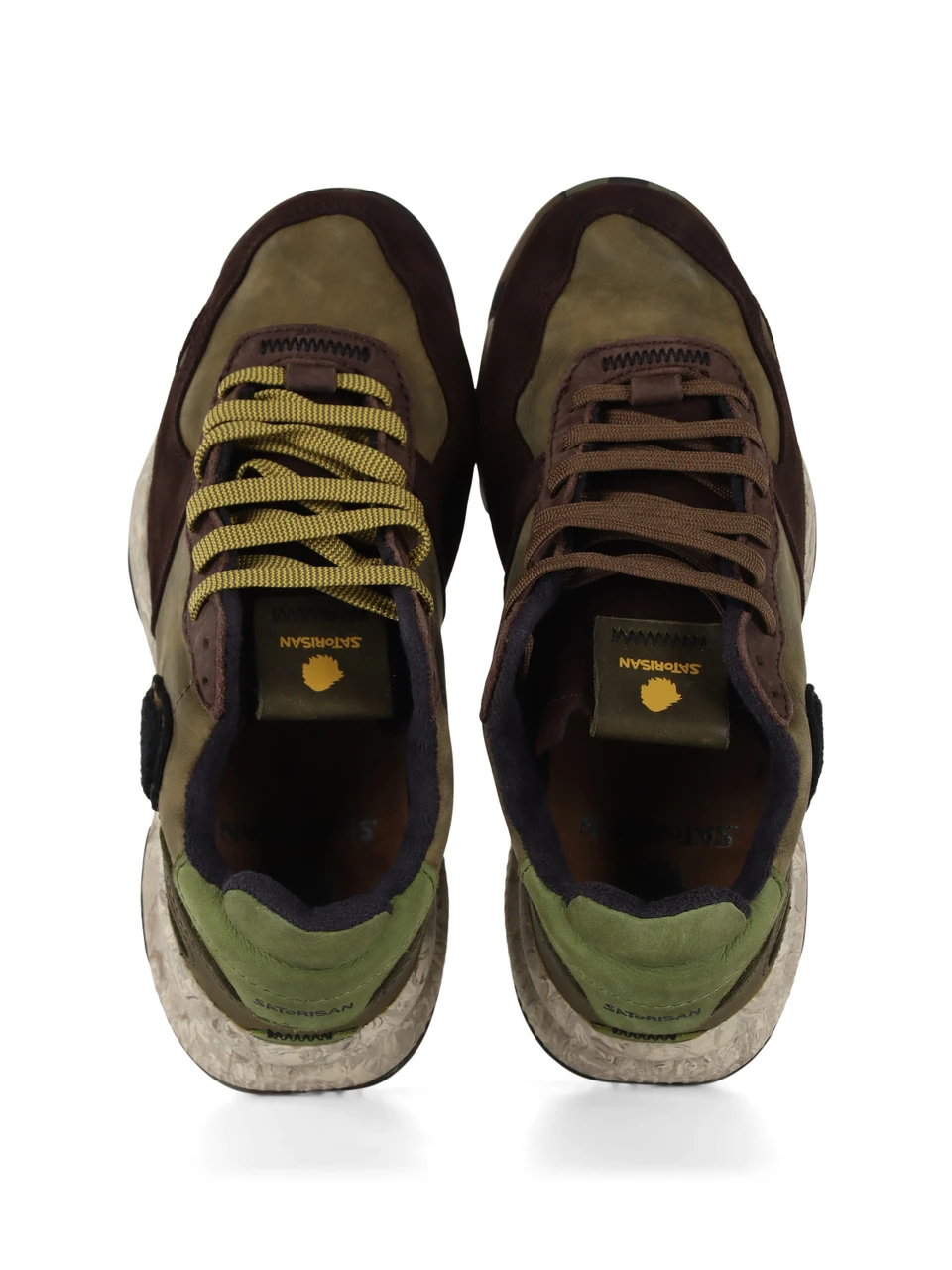 VERDE MILITARE | Sneakers in pelle CHACRONA PREM
