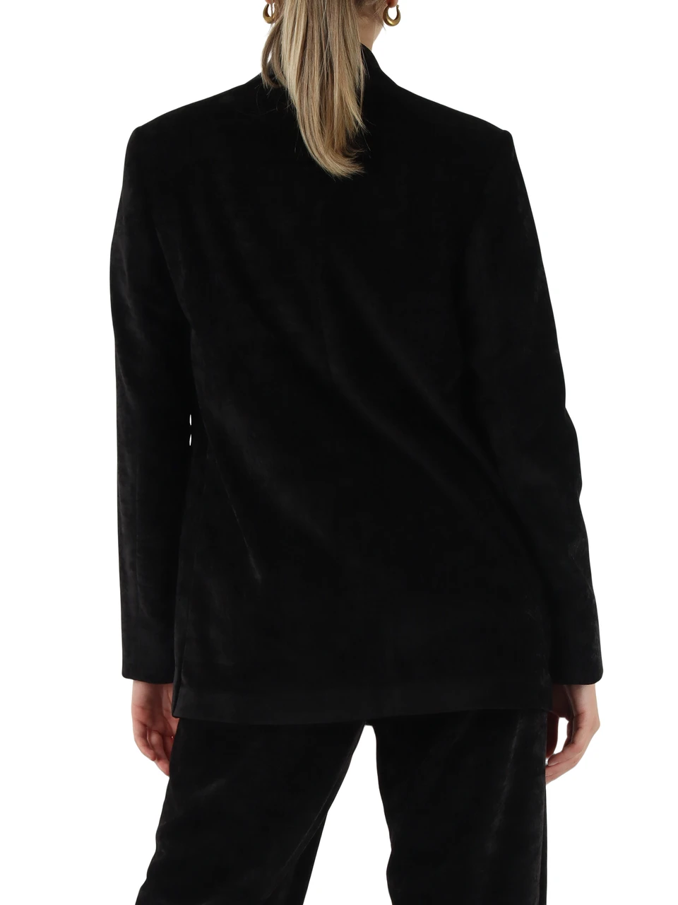 NERO | Giacca in velluto stretch