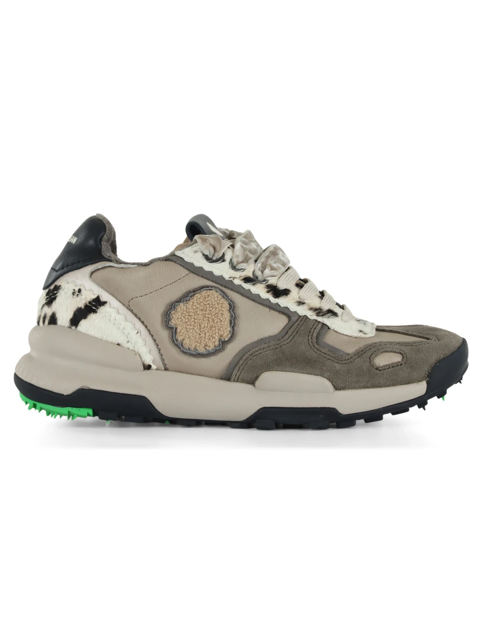 GRIGIO | Sneakers in pelle CHACRONA PREM EVO