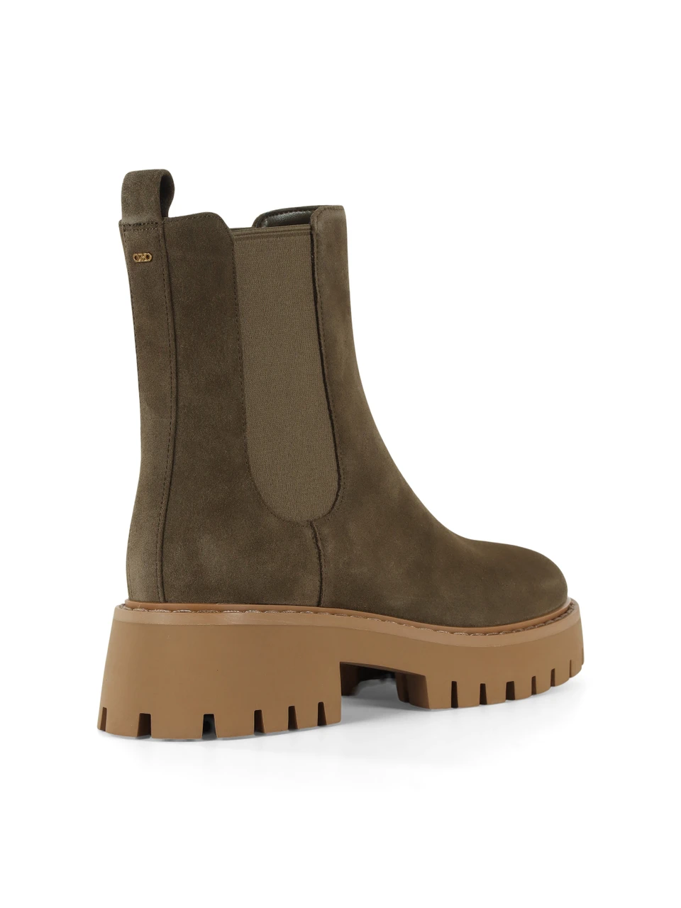 VERDE MILITARE | Stivaletti Chelsea in suede ASHER