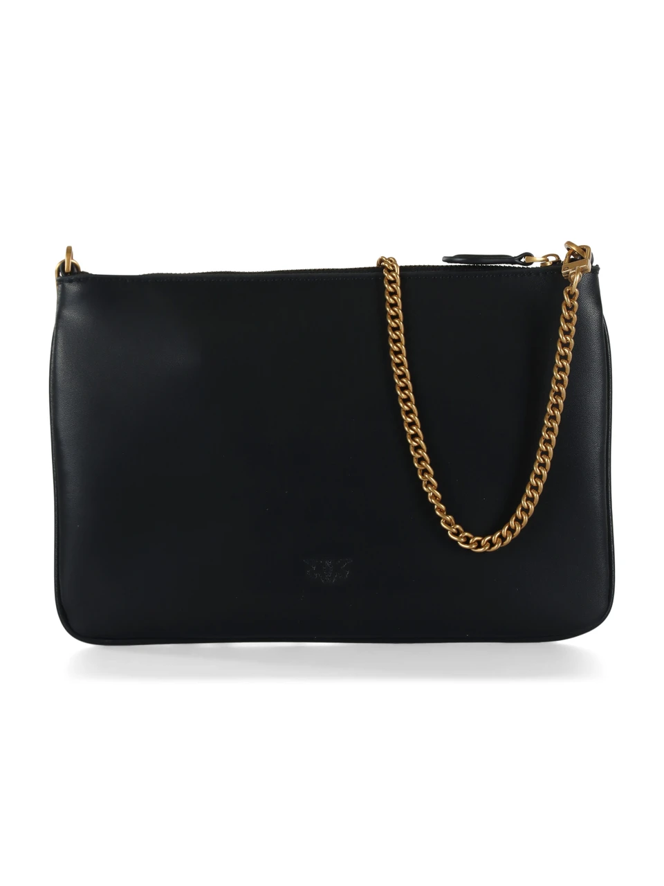 NERO | Pochette in pelle FLAT CLASSIC