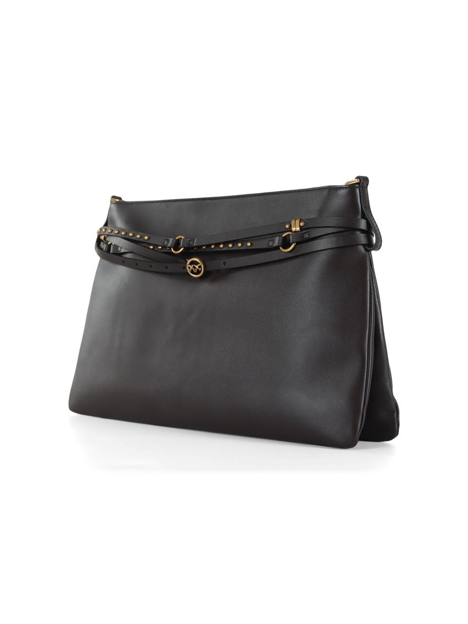 MARRONE | Borsa a spalla in pelle BELT BAG BIG