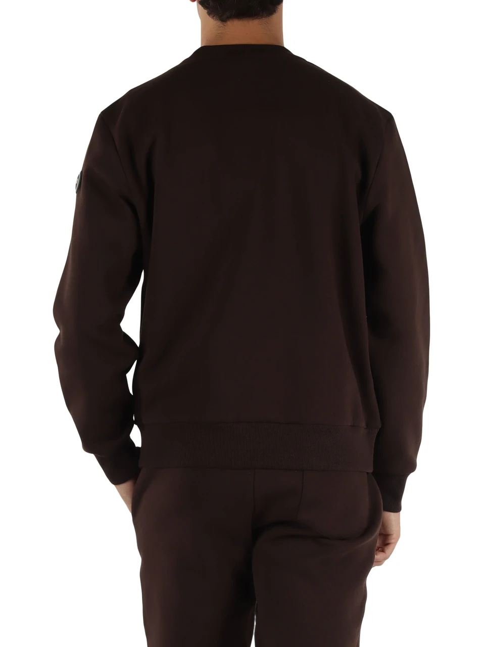 MARRONE | Felpa girocollo MODISH