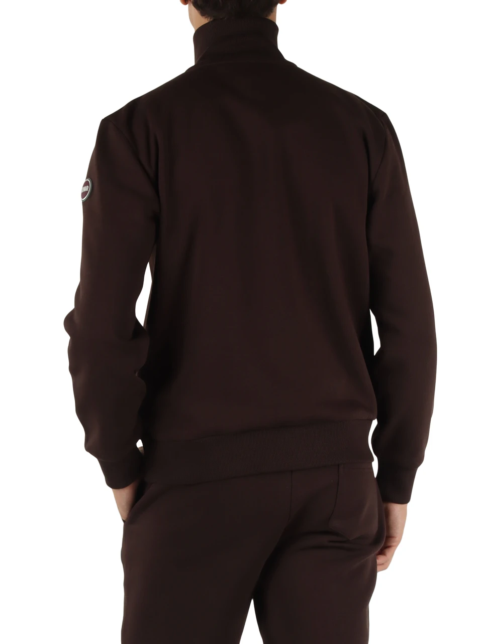 MARRONE | Felpa mezza zip MODISH