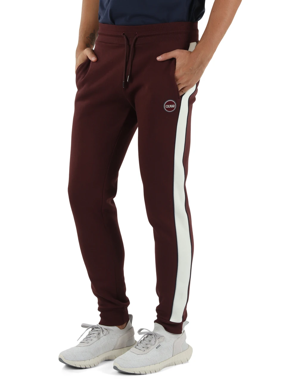 BORDEAUX | Pantaloni sportivi GAMER con bande laterali