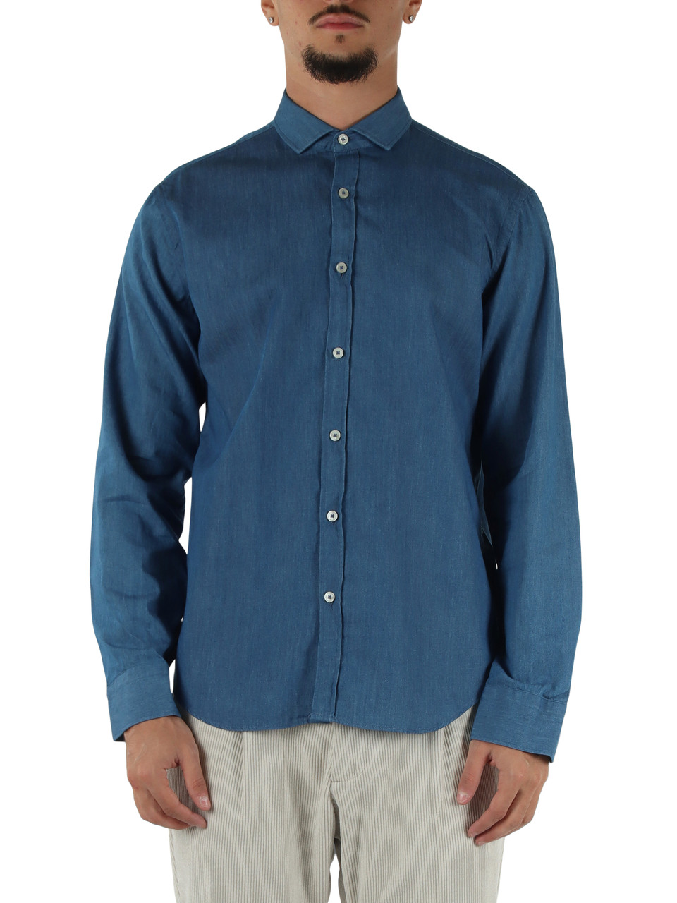 BLU | Camicia in denim leggero