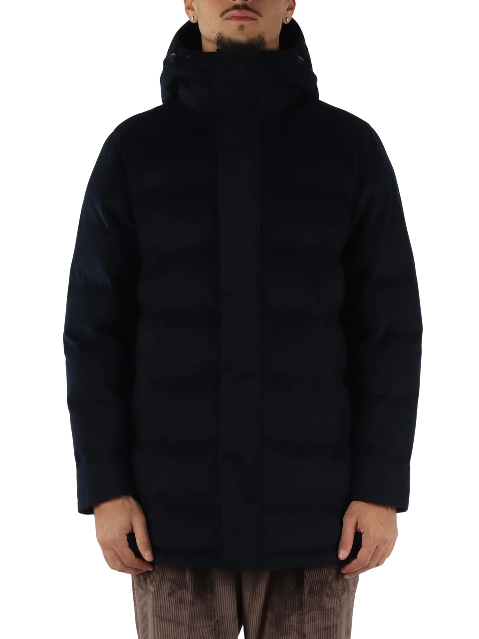 BLU | Giaccone HE2440026 Techno Sartorialist in misto lana