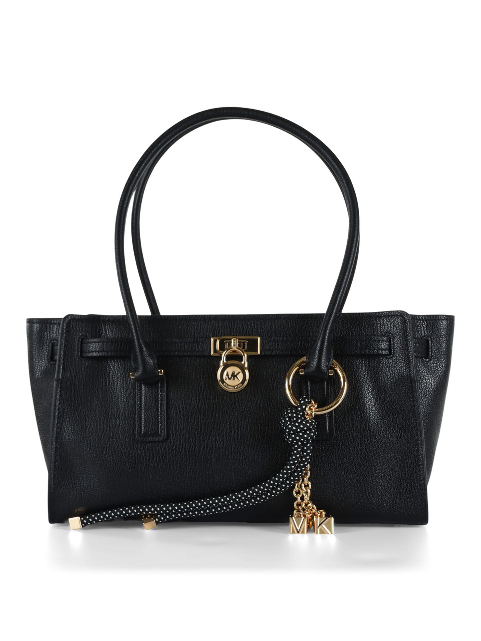 SCHWARZ | HAMILTON MODERNE Small Schultertasche aus Leder