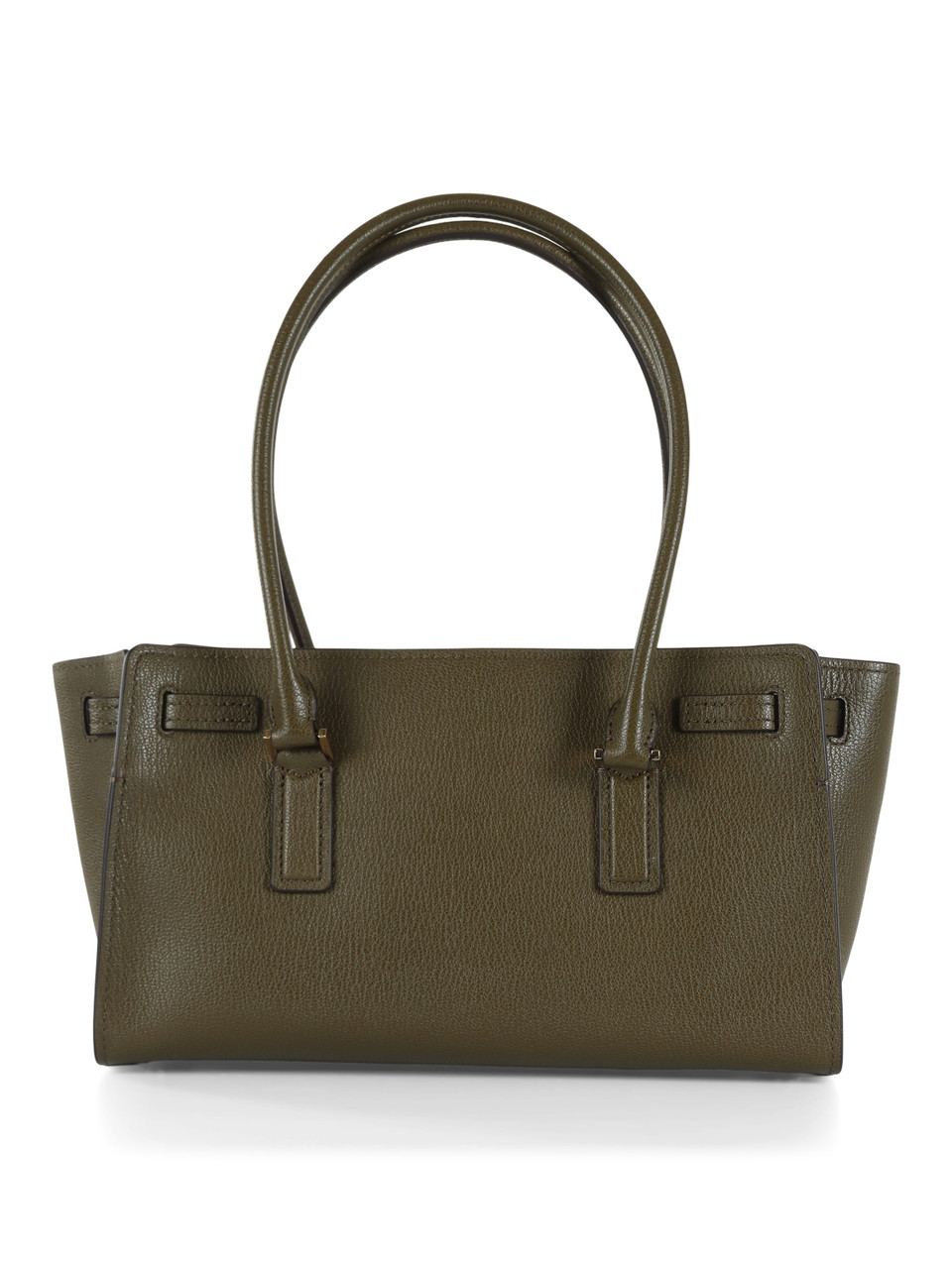 Militärgrün | HAMILTON MODERNE Small Schultertasche aus Leder