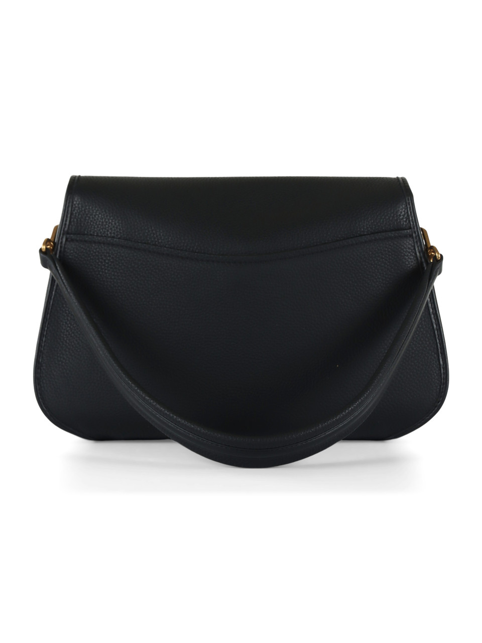 NERO | Borsa messenger in pelle martellata HOLMES Medium
